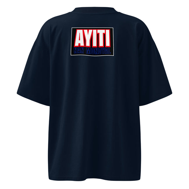 Unisex organic oversized high neck t-shirt Main Image