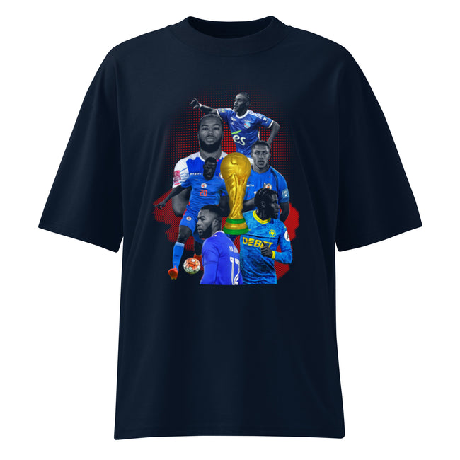 Unisex organic oversized high neck t-shirt Main Image